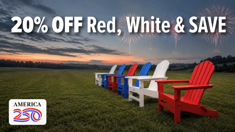 RED, WHITE & SAVE – 20% OFF